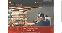 Desktop Screenshot of bigmoedcelectric.com